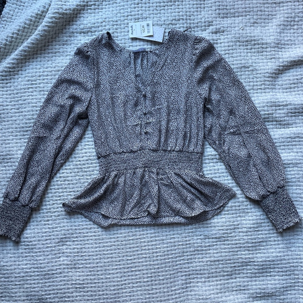 Long sleeve blouse